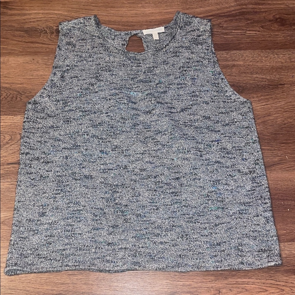 Eileen Fisher Charcoal Sleeveless Top